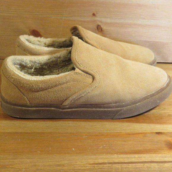 MINNETONKA Sherpa Lined Alden moccasin slipper men's sz10 - Picture 3 of 6